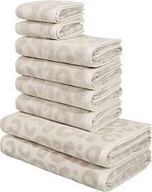 Handtuch Set OTTO HOME "Anna Leopardenmuster, 