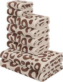 Handtuch Set OTTO HOME "Anna Leopardenmuster, 