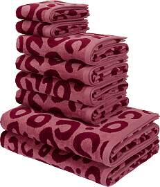 Handtuch Set OTTO HOME "Anna Leopardenmuster, 
