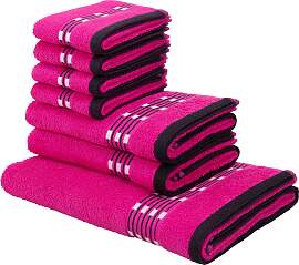 Handtuch Set OTTO HOME "Jonnie", pink,