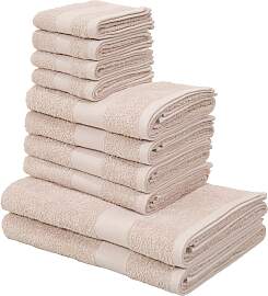 Handtuch Set OTTO HOME "Melli, 2 Duschtücher 