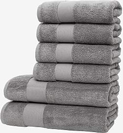 Handtuch Set WOLKENFELD "Premium Low-Twist