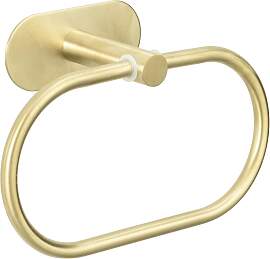 Handtuchhalter in Goldfarben