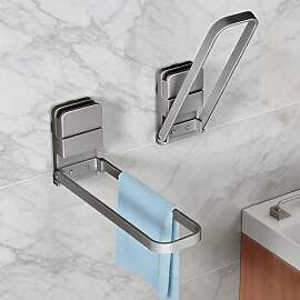 Handtuchhalter Ohne Bohren, 180° Schwenkbar