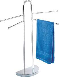 Handtuchhalter WENKO "Raumwunder", grau