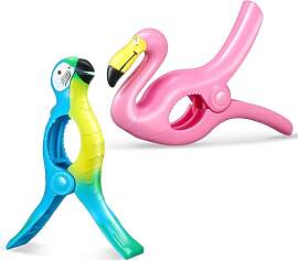 Handtuchklammern für Strandliegen, 2pcs Große