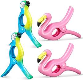 Handtuchklammern für Strandliegen, 4pcs Große
