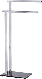 Handtuchständer WENKO "Lava", silber