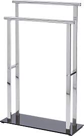 Handtuchständer WENKO "Lava", silber