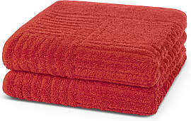 Handtücher ROSS "CARRE", orange