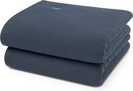 Handtücher ROSS "Waffelpique", blau