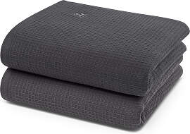 Handtücher ROSS "Waffelpique", grau