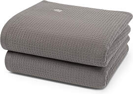 Handtücher ROSS "Waffelpique", grau