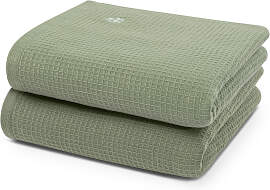 Handtücher ROSS "Waffelpique", grün