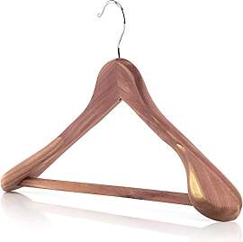 Hangerworld 5 Zedernholz Kleiderbügel 45cm Extra