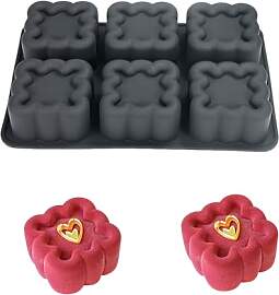 HanQZen 3D Erdbeere & Himbeere Silikon
