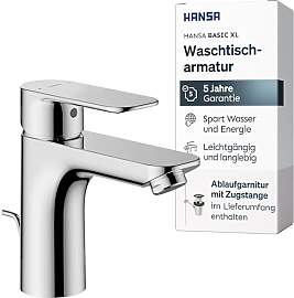 HANSA BASIC XL Waschtischarmatur I Einhebelmischer 