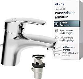 HANSA MIX Waschtischarmatur I Wassersparender