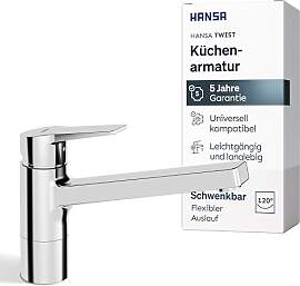 HANSA TWIST Küchenarmatur Hochdruck | 120°