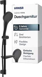 HANSA VIVA Duschgarnitur | Duschkopf mit Schlauch