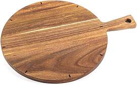 Hanseküche Pizzateller Holz – Rundes Pizzabrett 