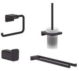 hansgrohe AddStoris Bad Accessoires Set schwarz