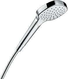hansgrohe Croma Select E Duschkopf, Weiß/Chrom