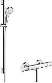 hansgrohe Croma Select S - Duschset mit Thermostat 