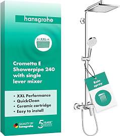 hansgrohe Crometta E - Duschsystem mit