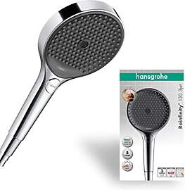 hansgrohe Rainfinity - Duschkopf, Handbrause mit 3 
