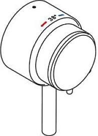 hansgrohe Triostatgriff kpl.Pharo Duschpaneel