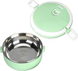 Haofy Thermische Edelstahl -Lunchbox Stapelbare