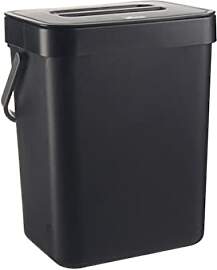 HAOHIZE Kleiner Mülleimer mit Deckel, 3L