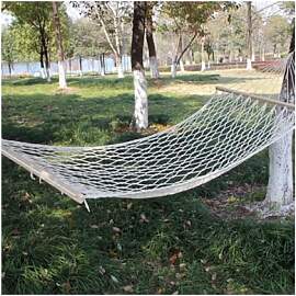 HAOHIZE Seil-Hängematte, Outdoor-Garten, tragbare 