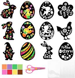 Happirra Ostern Basteln Kinder, 12 Stück