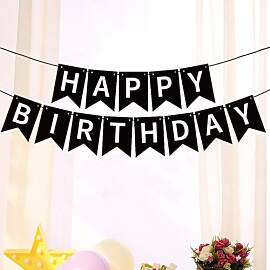 Happy Birthday Banner, Bunte Party Geburtstag