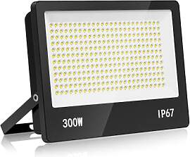 HAPYLUMI LED Strahler Außen, 300W 30000LM LED