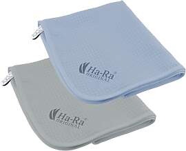 Ha-Ra Hammer-Tuch 2er-Set blau-anthrazit 67x50cm I 