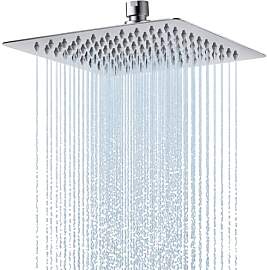 HardiValue Duschkopf Regendusche, Edelstahl