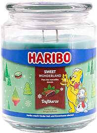 Haribo Duftkerze im Glas | Sweet Wonderland 510g | 