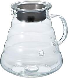 Hario XGS-80TB Kaffeekanne aus Glas / Range Server 