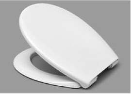 Haro WC-Sitz Como 521906 weiss, Edelstahl