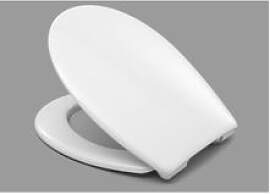 Haro WC-Sitz Lavas 527655 weiss, Edelstahl