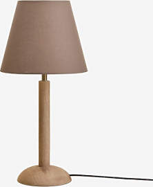 Harry Mangoholz Tischlampe Mango-holz & Braune 