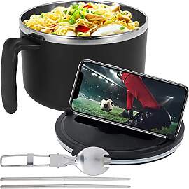 harupink 1200ml Ramen Schüssel,Isolierter