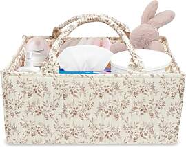 harupink Blumen Wickeltisch Organizer,Tragbarer