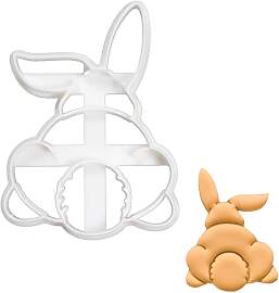 Hase Hinterteil Ausstechform, 1 Teil, Bakerlogy