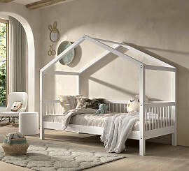 Hausbett HOME AFFAIRE, weiß (weiß, weiß,