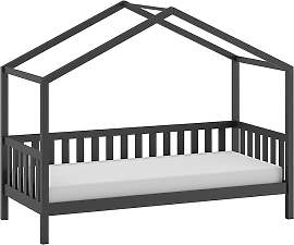 Hausbett VIPACK "Dallas, mit Dachaufbau,