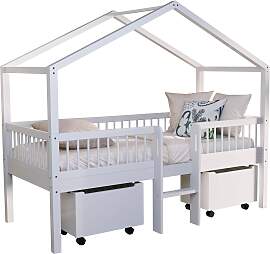 Hausbett VIPACK "Inkl. Dachaufbau, Leiter und 